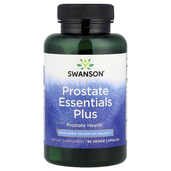 Swanson, Prostate Essentials Plus, 90 Veggie Capsules