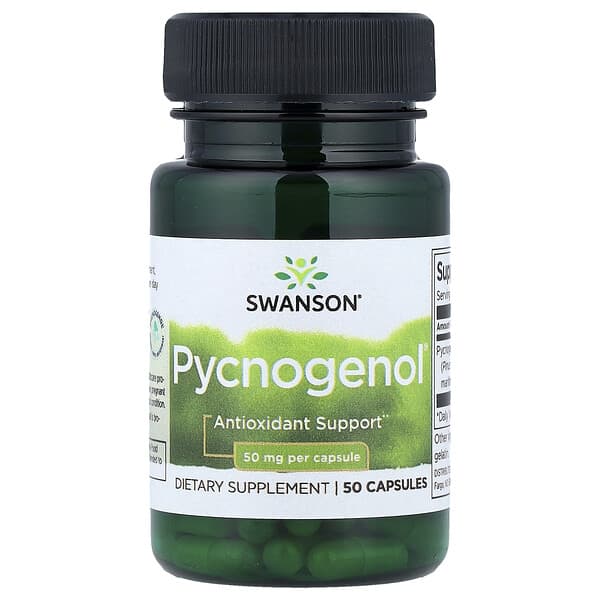 Swanson, Pycnogenol®, 50 mg, 50 Capsules