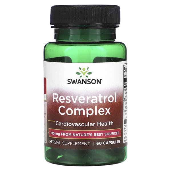 Swanson, Resveratrol Complex, 60 Capsules