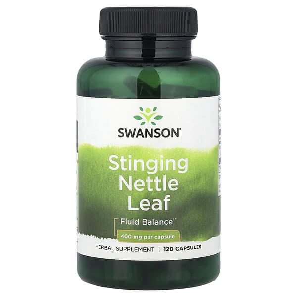 Swanson, Stinging Nettle Leaf, 400 mg , 120 Capsules