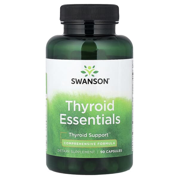 Swanson, Thyroid Essentials, 90 Capsules