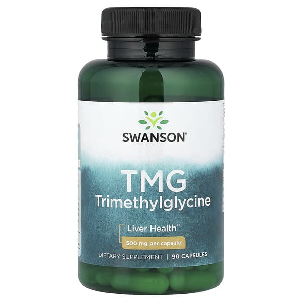Swanson, TMG, 500 mg, 90 Capsules