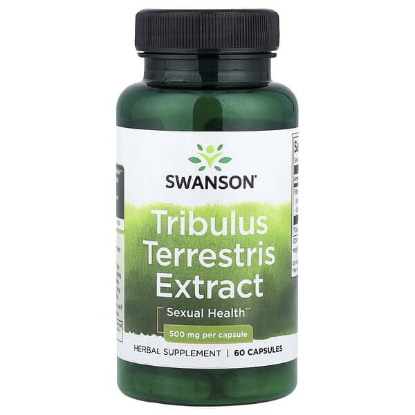 Swanson, Tribulus Terrestris Extract, 500 mg, 60 Capsules