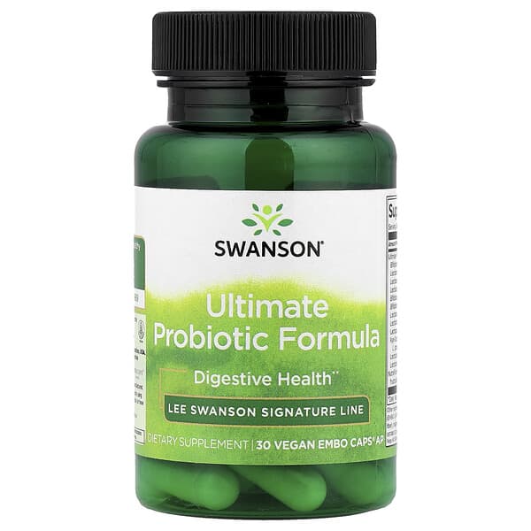 Swanson, Ultimate Probiotic Formula, 30 Vegan Embo Caps® Ap