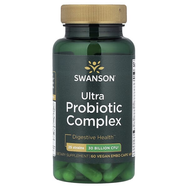 Swanson, Ultra Probiotic Complex, 60 Vegan Embo Caps® AP