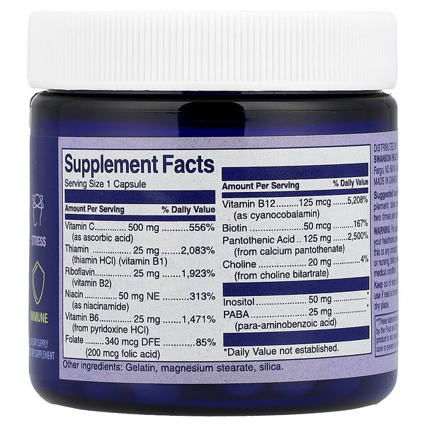Swanson WIO, Stress Restore & Immune Reload™, 30 Capsules 2 Swanson WIO, Stress Restore & Immune Reload™, 30 Capsules - Ảnh 2