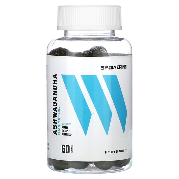 Swolverine, Ashwagandha, 60 Gummies
