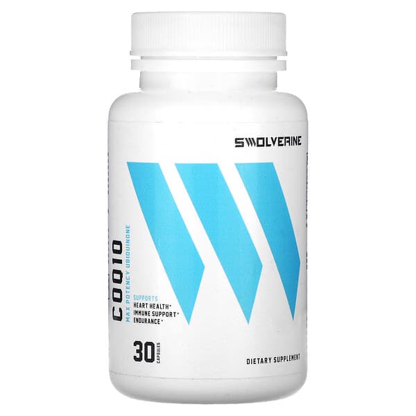Swolverine, CoQ10, 30 Capsules (100 mg Capsule)