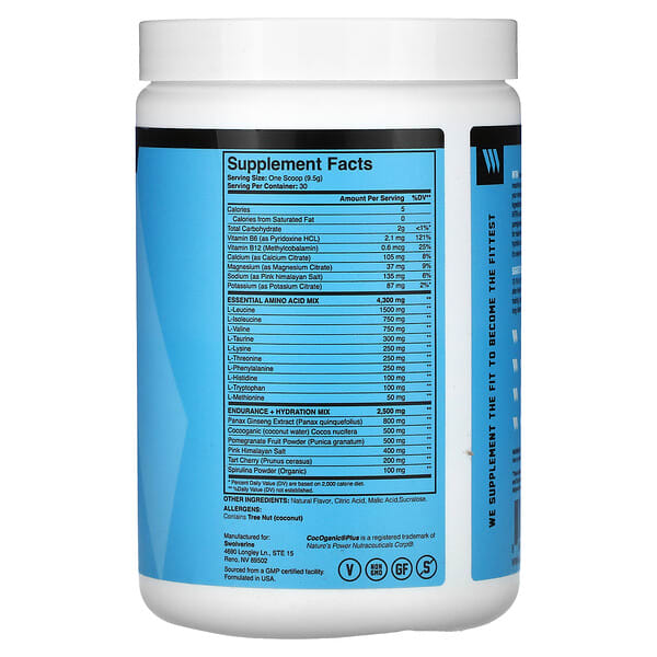 Alternative view of Swolverine, Intra, Tropical Blast, 10.05 oz (285 g)