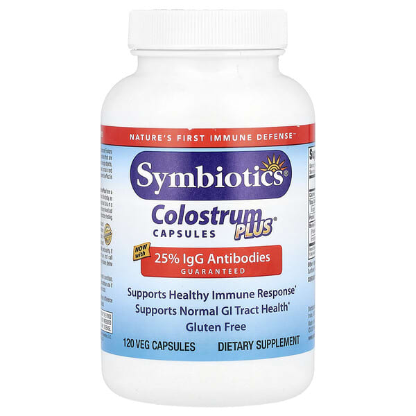 Symbiotics, Colostrum Plus®, 120 Veg Capsules