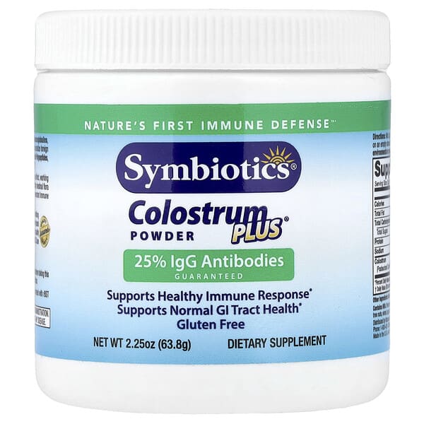 Symbiotics, Colostrum Plus® Powder, 2.25 oz (63.8 g)