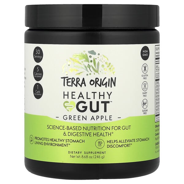 Terra Origin, Healthy Gut™, Green Apple, 8.68 oz (246 g)