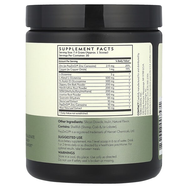 Alternative view of Terra Origin, Healthy Gut™, Mint, 7.83 oz (222 g)