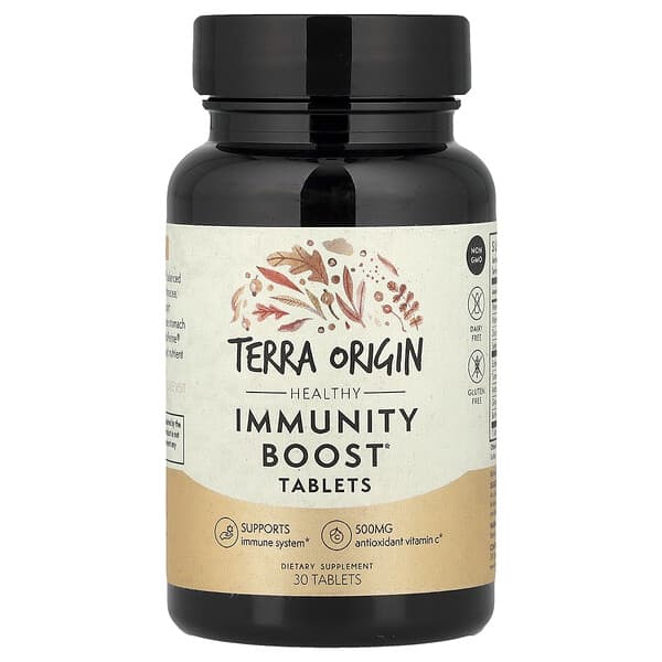 Terra Origin, Healthy Immunity Boost, 30 Tablets