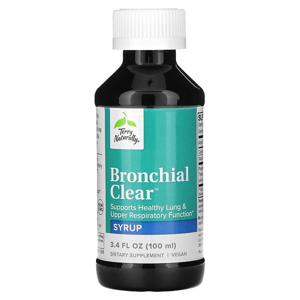 Alternative view of Terry Naturally, Bronchial Clear Syrup, 3.4 fl oz (100 ml)