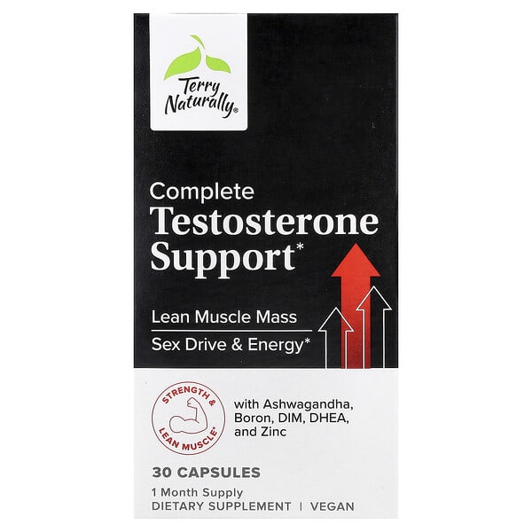 Terry Naturally, Complete Testosterone Support, 30 Capsules