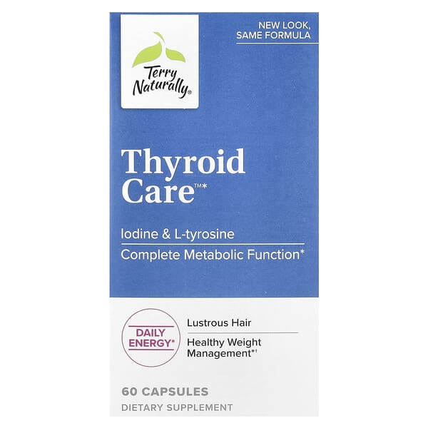 Terry Naturally, Thyroid Care™, 60 Capsules