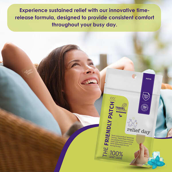 Alternative view of The Friendly Patch, Travel Patches, Relief Day , 8 Patches