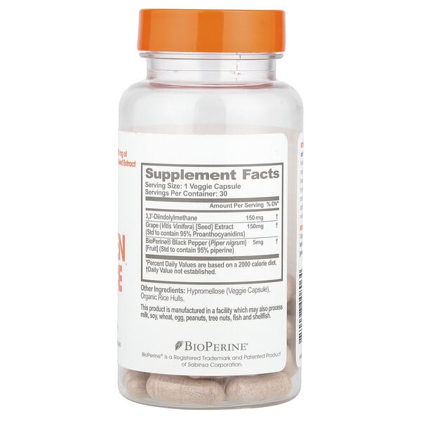 Alternative view of The Genius Brand, Estrogen Balance, 30 Veggie Capsules