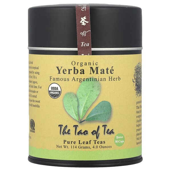 The Tao of Tea, Organic Yerba Mate, 4 oz (114 g)