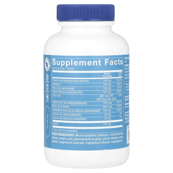 Alternative view of The Vitamin Shoppe, B-Complex 100, 100 Tablets