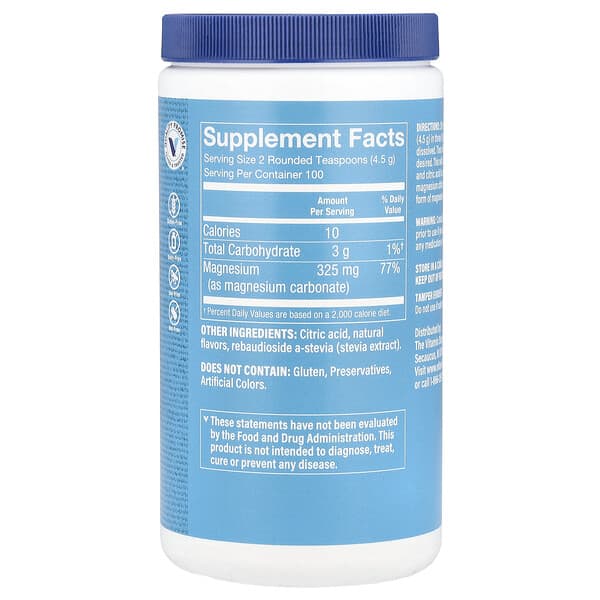 The Vitamin Shoppe, Calm Zone®, Magnesium, Raspberry Lemon, 16 oz (450 g) 2 The Vitamin Shoppe, Calm Zone®, Magnesium, Raspberry Lemon, 16 oz (450 g) - Ảnh 2