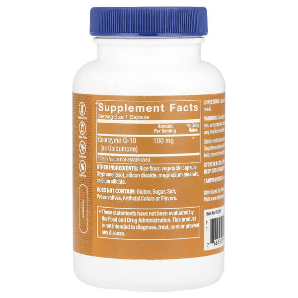 Alternative view of The Vitamin Shoppe, CoQ-10, 100 mg, 180 Capsules