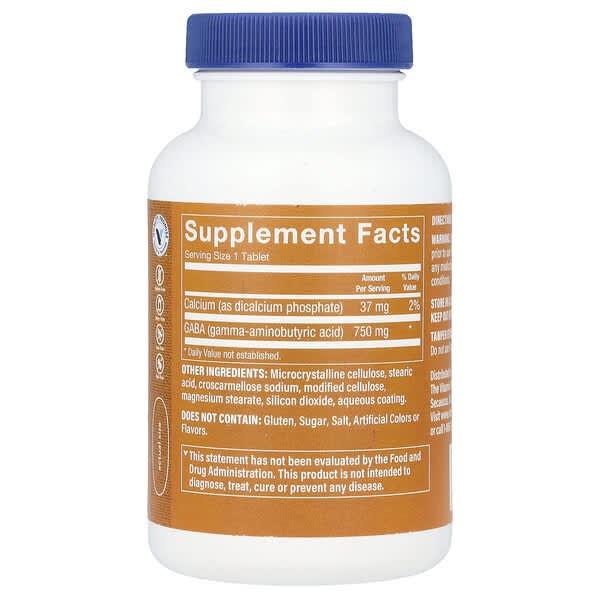 The Vitamin Shoppe, GABA, 90 Tablets 2 The Vitamin Shoppe, GABA, 90 Tablets - Ảnh 2