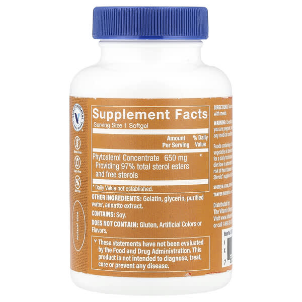 Alternative view of The Vitamin Shoppe, Heart Choice Plant Sterols, 60 Softgels