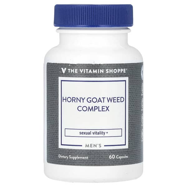 The Vitamin Shoppe, Men's Horny Goat Weed Complex, 60 Capsules