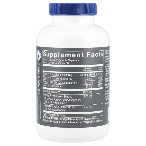 Alternative view of The Vitamin Shoppe, Men's Ultimate Man-T, 180 Vegetable Capsules
