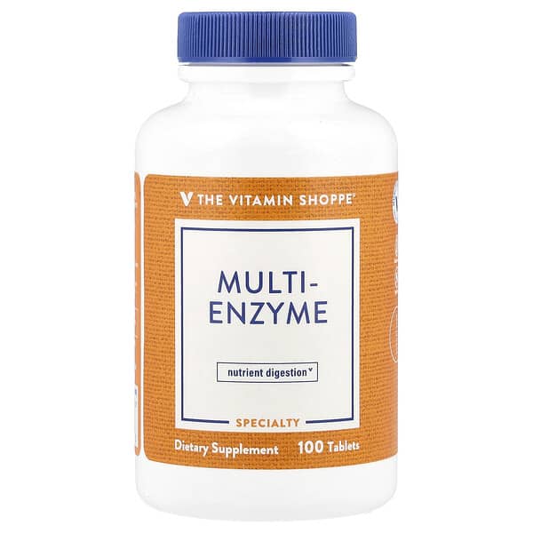 The Vitamin Shoppe, Multi-Enzyme, 100 Tablets