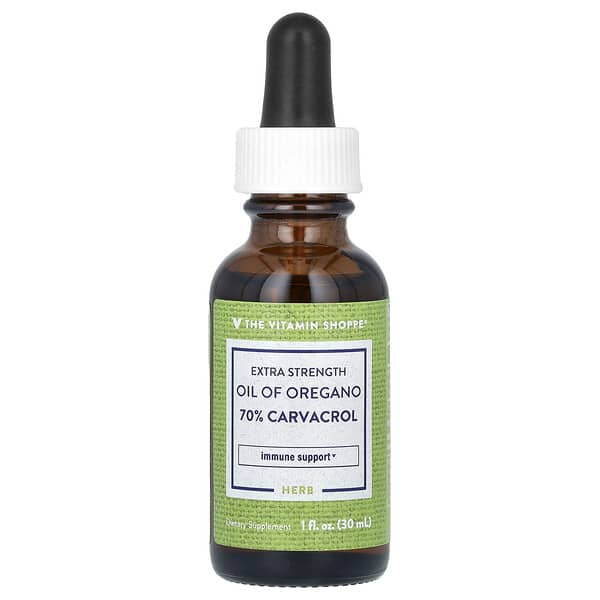 The Vitamin Shoppe, Oil of Oregano, 1 fl oz (30 ml)