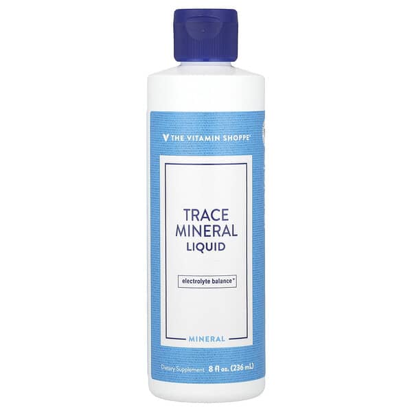 The Vitamin Shoppe, Trace Mineral Liquid, 8 fl oz (236 ml)