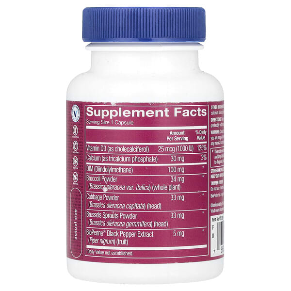 Alternative view of The Vitamin Shoppe, Women's DIM, 60 Capsules