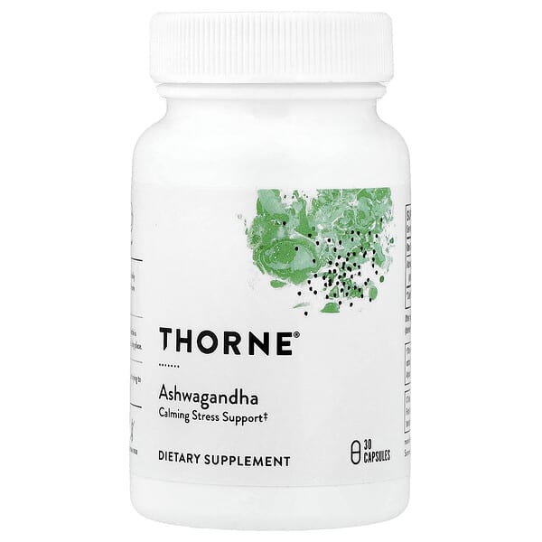 Thorne, Ashwagandha, 120 mg, 30 Capsules