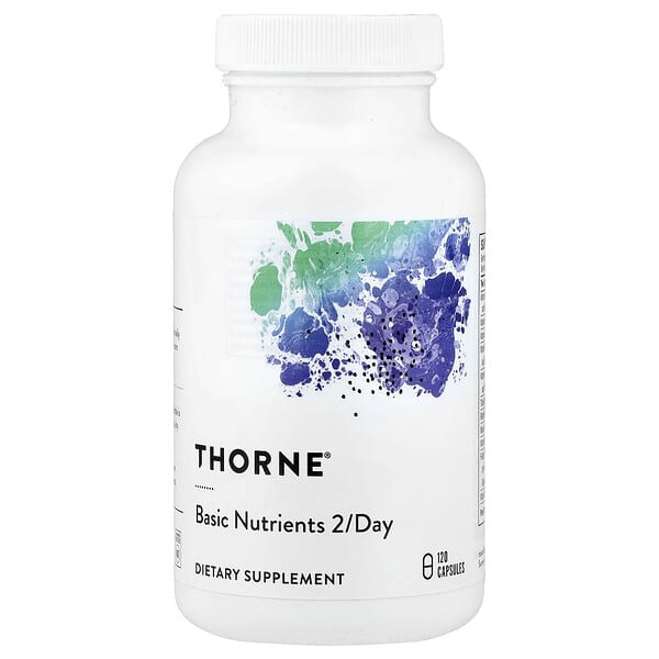 Thorne, Basic Nutrients 2/Day, 120 Capsules