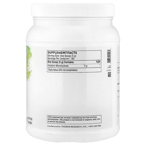 Alternative view of Thorne, Creatine, 2 lb (900 g)