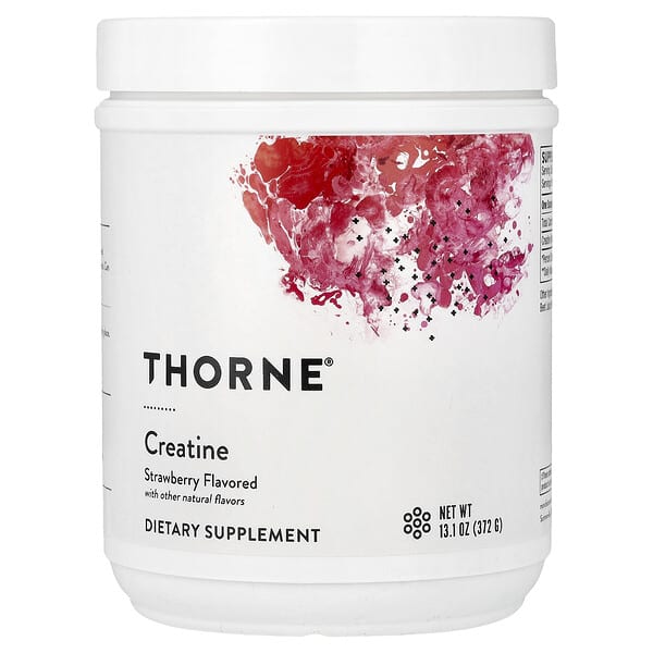 Thorne, Creatine, Strawberry, 13.1 oz (372 g)