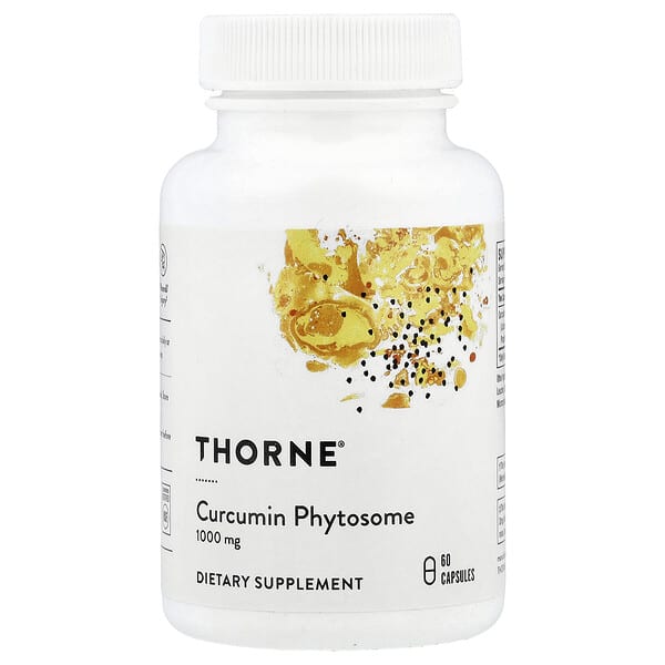 Thorne, Curcumin Phytosome, 60 Capsules (500 mg per Capsule)