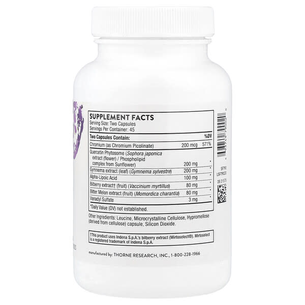 Alternative view of Thorne, Diabenil®, 90 Capsules