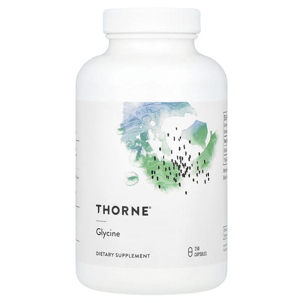 Thorne, Glycine, 250 Capsules (500 mg per Capsule)