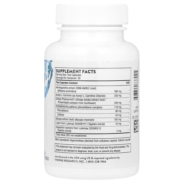 Alternative view of Thorne, Memoractiv™, 60 Capsules