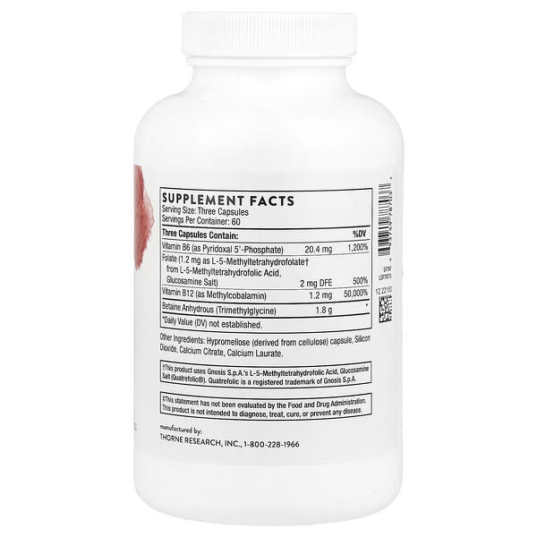 Alternative view of Thorne, Methyl-Guard®, 180 Capsules