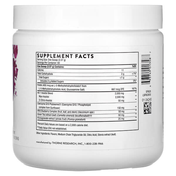 Alternative view of Thorne, Ovarian Care, Mixed Berry, 7.55 oz (214 g)