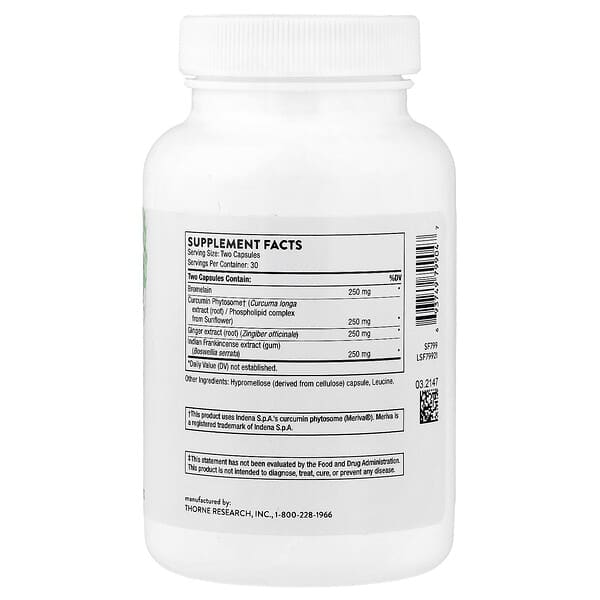 Alternative view of Thorne, Phytoprofen®, 60 Capsules