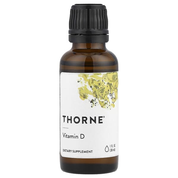 Thorne, Vitamin D Liquid, 1 fl oz (30 ml)