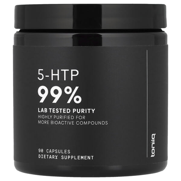 Toniiq, 5-HTP, 90 Capsules (200 mg per Capsule)
