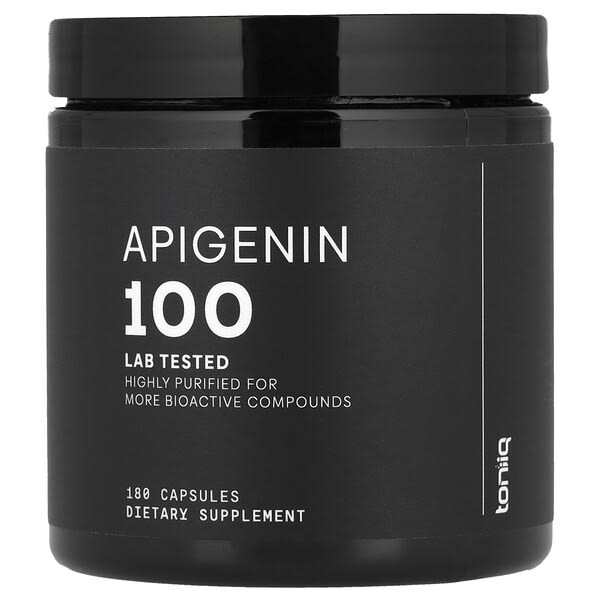 Toniiq, Apigenin 100, 180 Capsules (100 mg per Capsule)