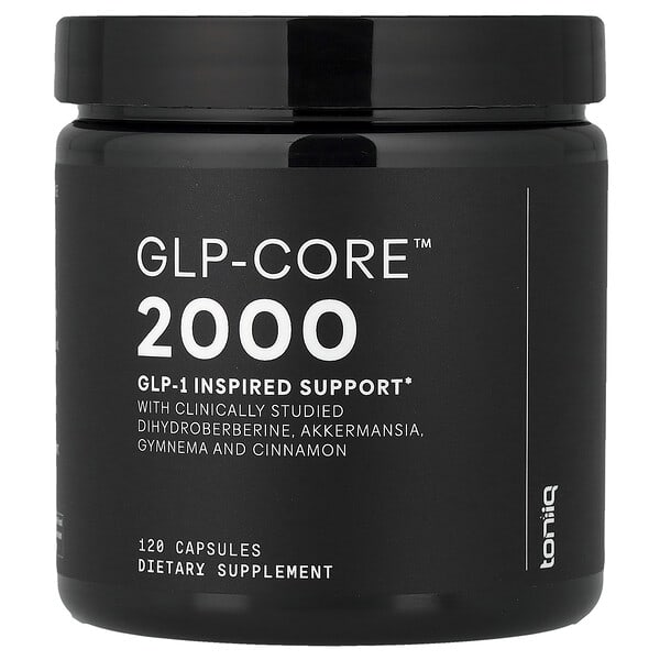 Toniiq, GLP-Core™ 2000, 120 Capsules